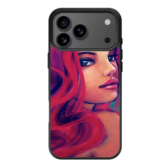 Beauty Hair Ariel Little Mermaid iPhone 17 Pro Max Case