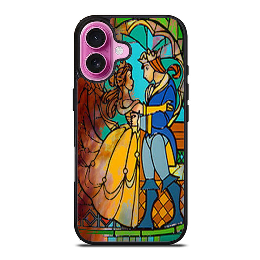 Beauty and The Beast Galaxy Space iPhone Case Cover