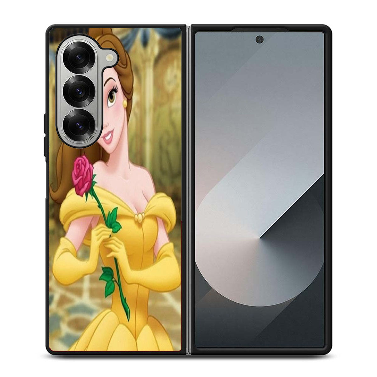 Beauty and The Beast Princess Belle Samsung Z Fold 6 Case