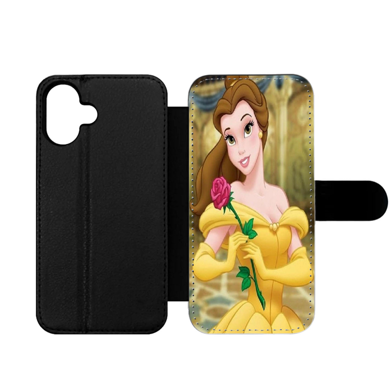 Beauty and The Beast Princess Belle Wallet iPhone Case