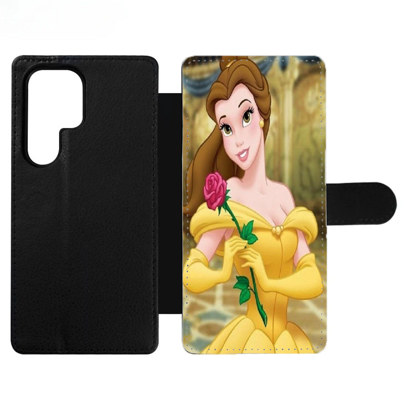 Beauty and The Beast Princess Belle Wallet Samsung Case