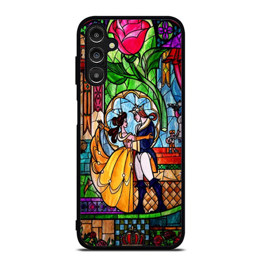 Beauty and The Beast Stained Glass Samsung A16 Case