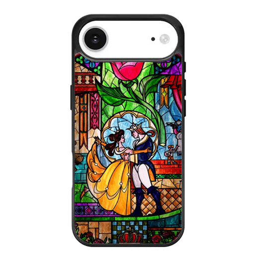 Beauty and The Beast Stained Glass iPhone Air Case