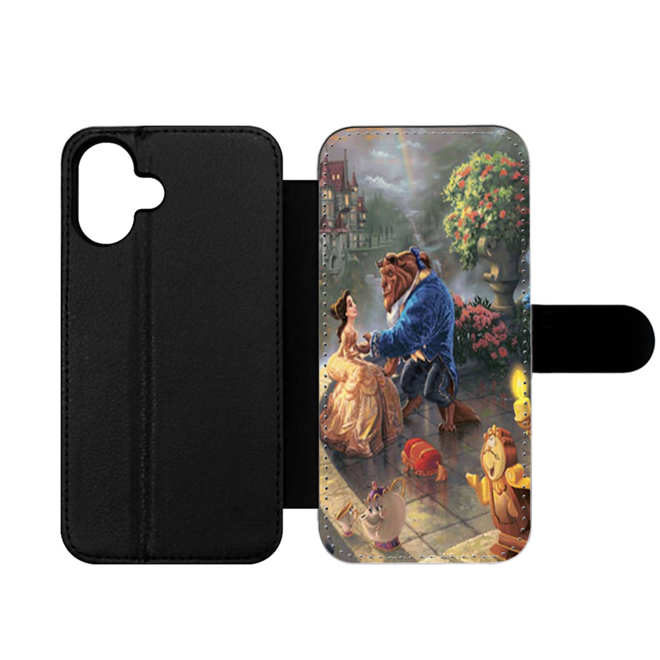 Beauty and The Beast Wedding Wallet iPhone Case