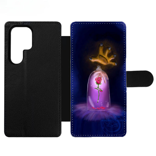 Beauty and the beast Art Wallet Samsung Case