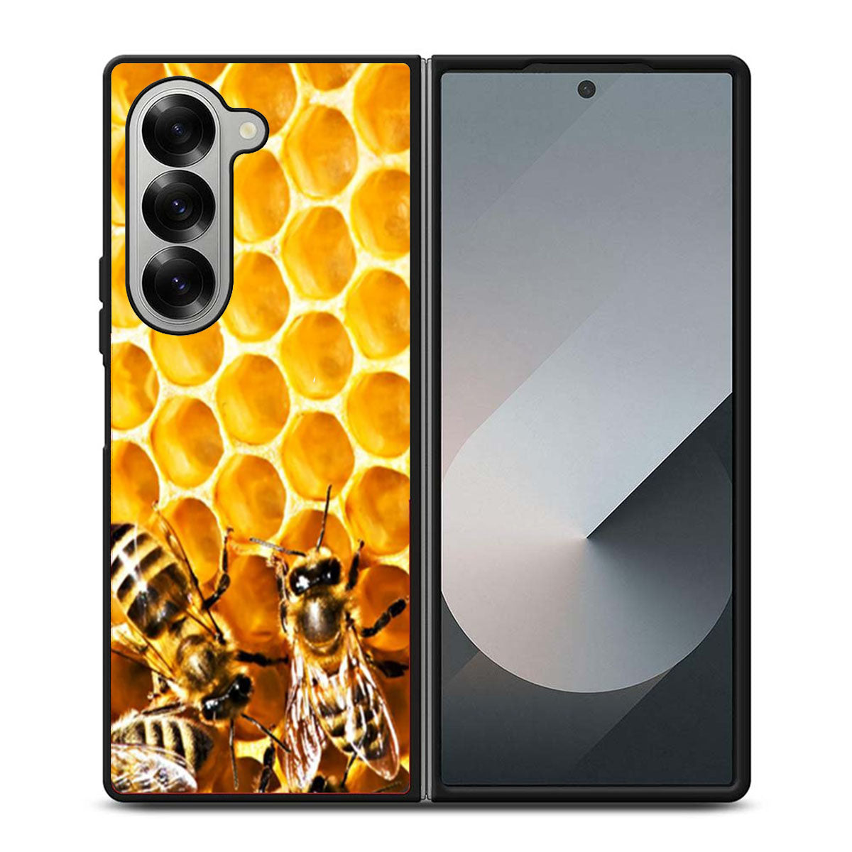 Bee on Honeycomb Samsung Z Fold 6 Case