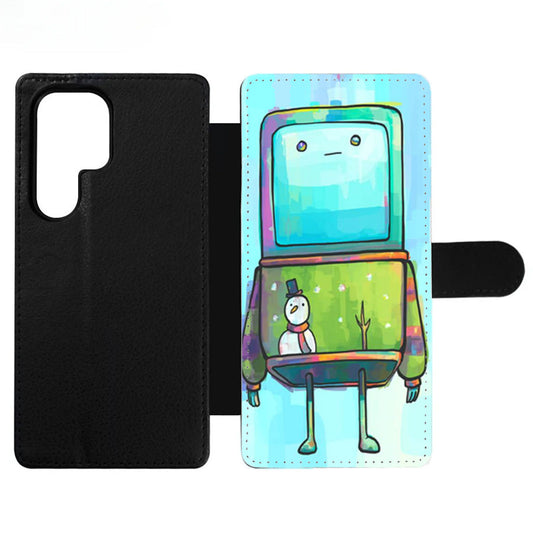 Beemo Christmas Sweater Adventure Time Wallet Samsung Case