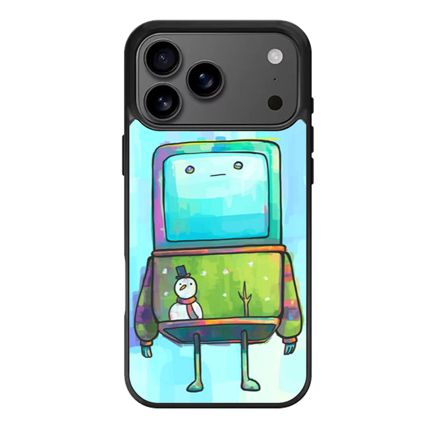 Beemo Christmas Sweater Adventure Time iPhone 17 Pro Max Case