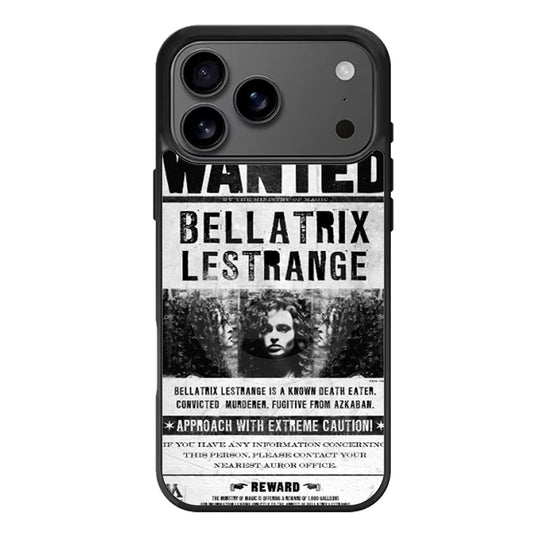 Bellatrix Wanted Potter iPhone 17 Pro Max Case