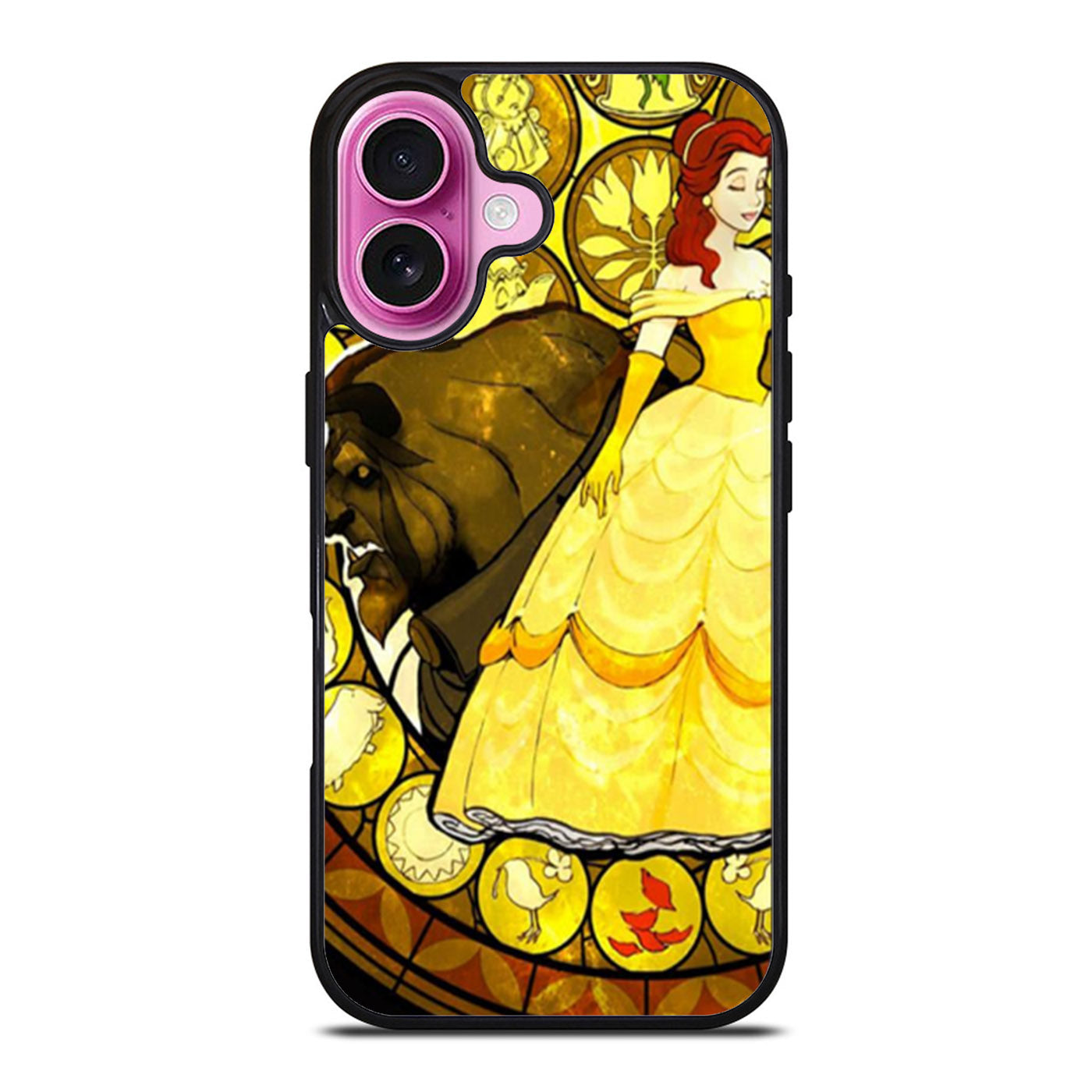 Belle Stained Glass iPhone Case Cover