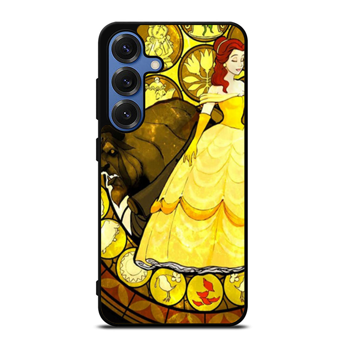 Belle Stained Glass Samsung S25 Ultra Case
