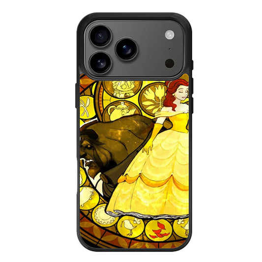 Belle Stained Glass iPhone 17 Pro Max Case