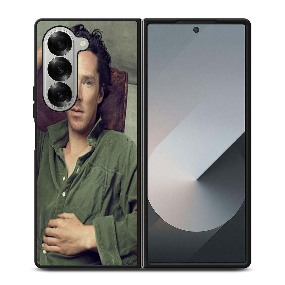Benedict Cumberbatch Sherlock Holmes Samsung Z Fold 6 Case