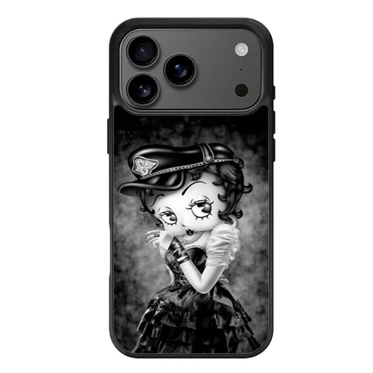 Betty Boop Police Officer Female Cop iPhone 17 Pro Max Case