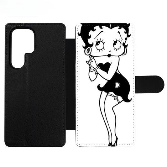 Betty Boop Wallet Samsung Case