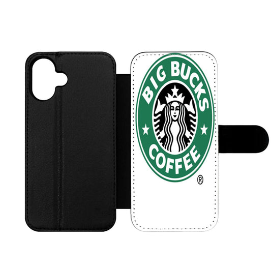 Big Bucks Coffee Wallet iPhone Case