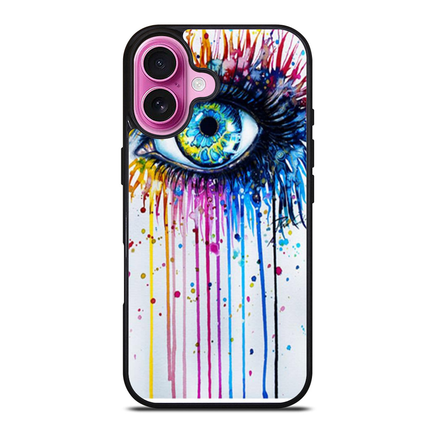 Big Eye Watercolor iPhone Case Cover
