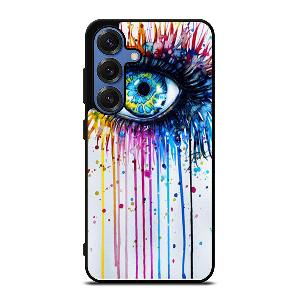 Big Eye Watercolor Samsung S25 Ultra Case