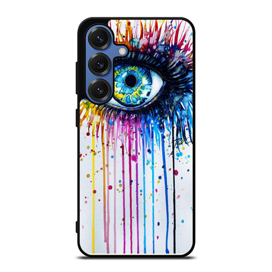 Big Eye Watercolor Samsung S25 Ultra Case