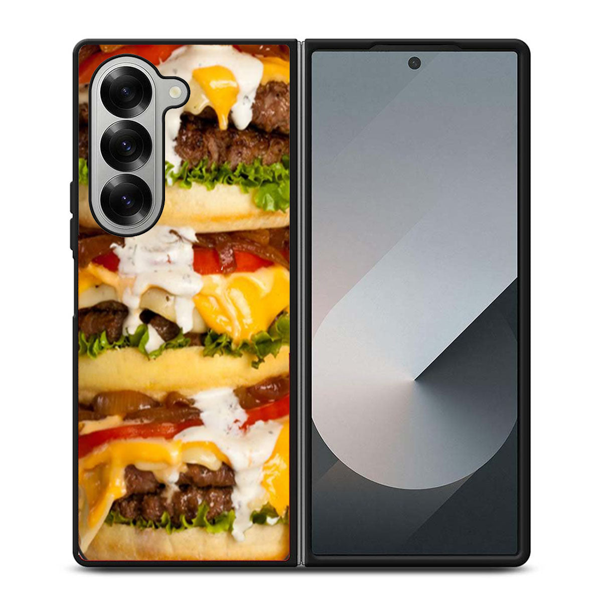 Big Tall Burger Samsung Z Fold 6 Case