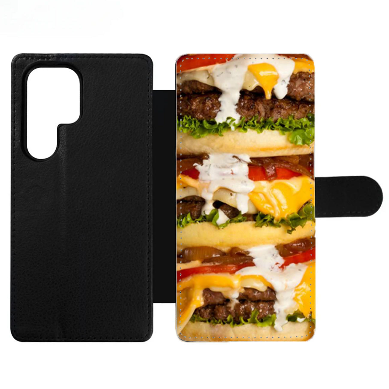 Big Tall Burger Wallet Samsung Case