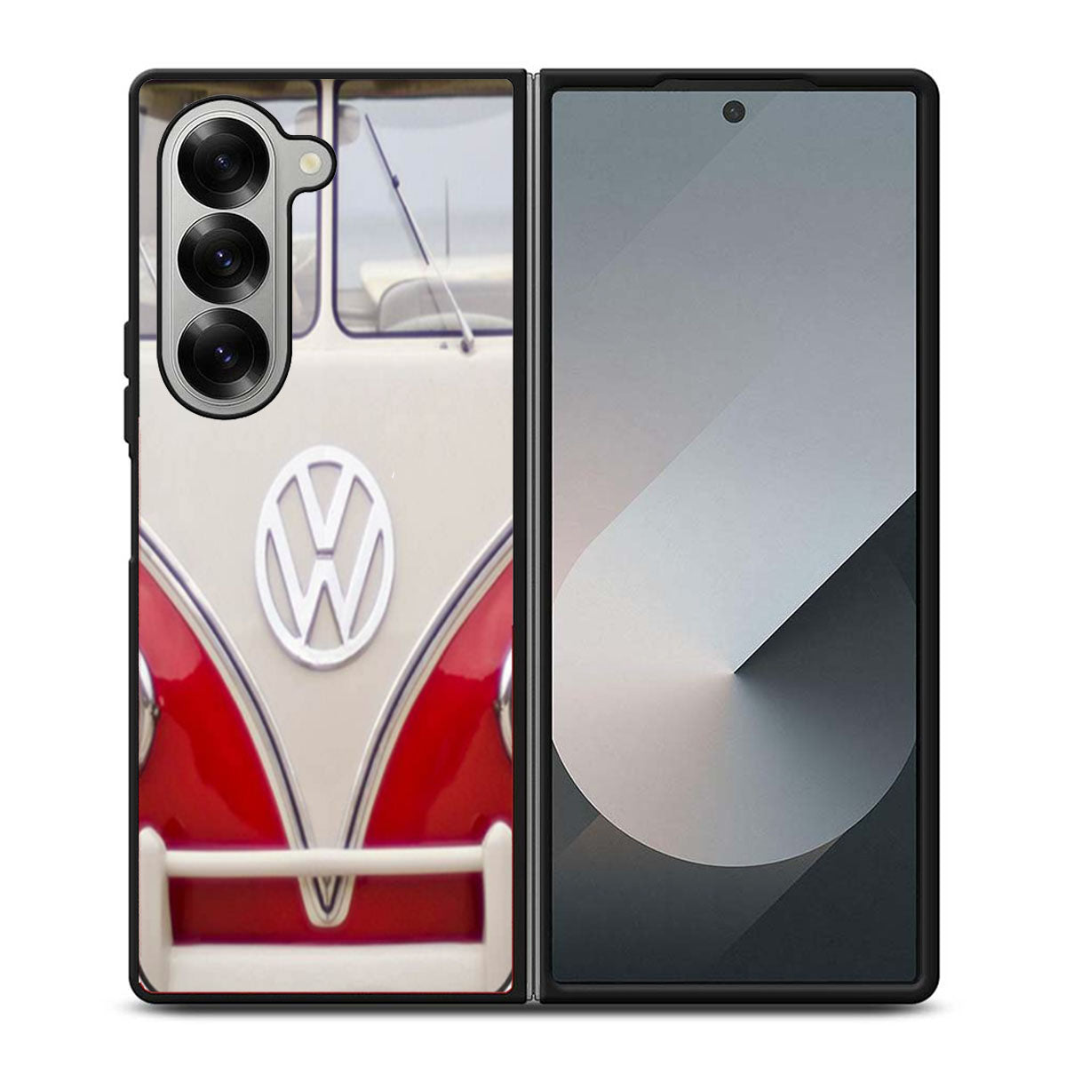 Big Wed VW MiniBus Samsung Z Fold 6 Case