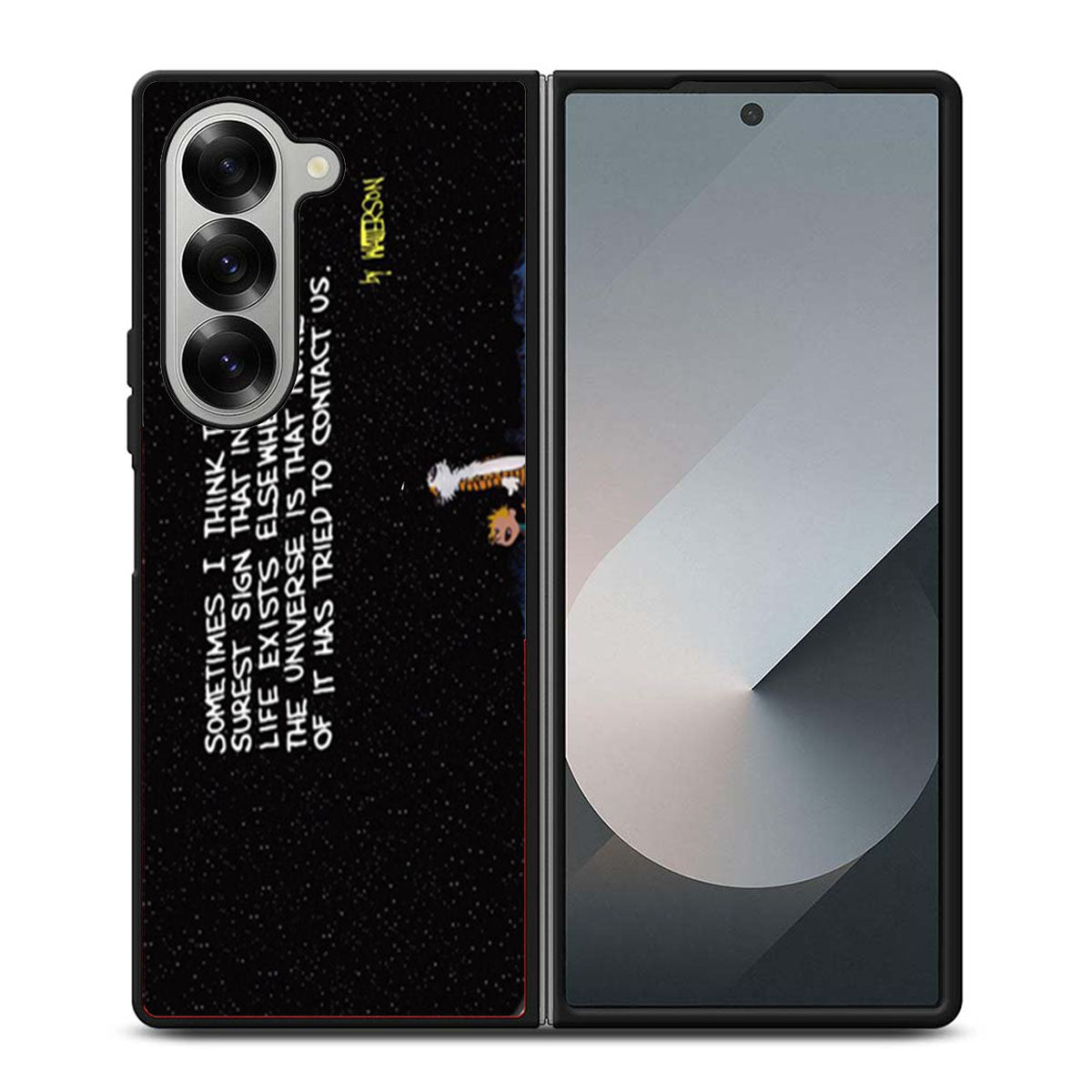 Bill Watterson quote Samsung Z Fold 6 Case
