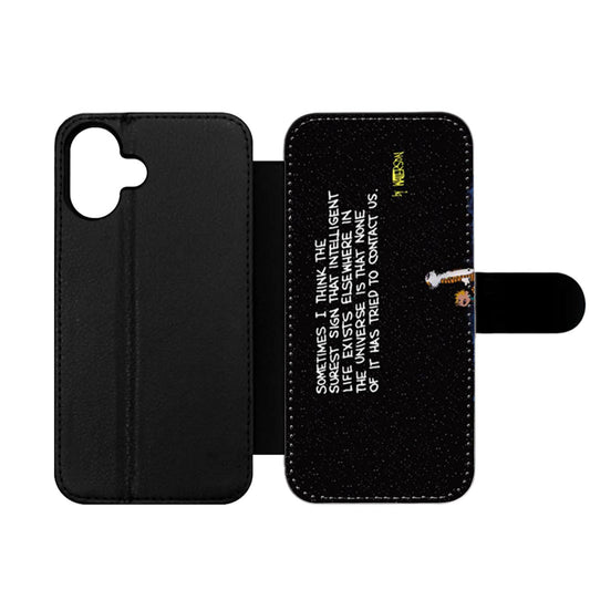 Bill Watterson quote Wallet iPhone Case