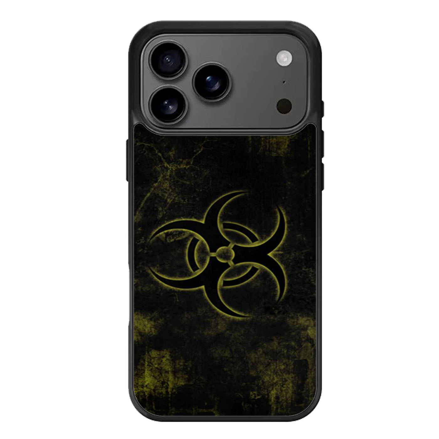 Biohazard Dark Logo iPhone 17 Pro Max Case