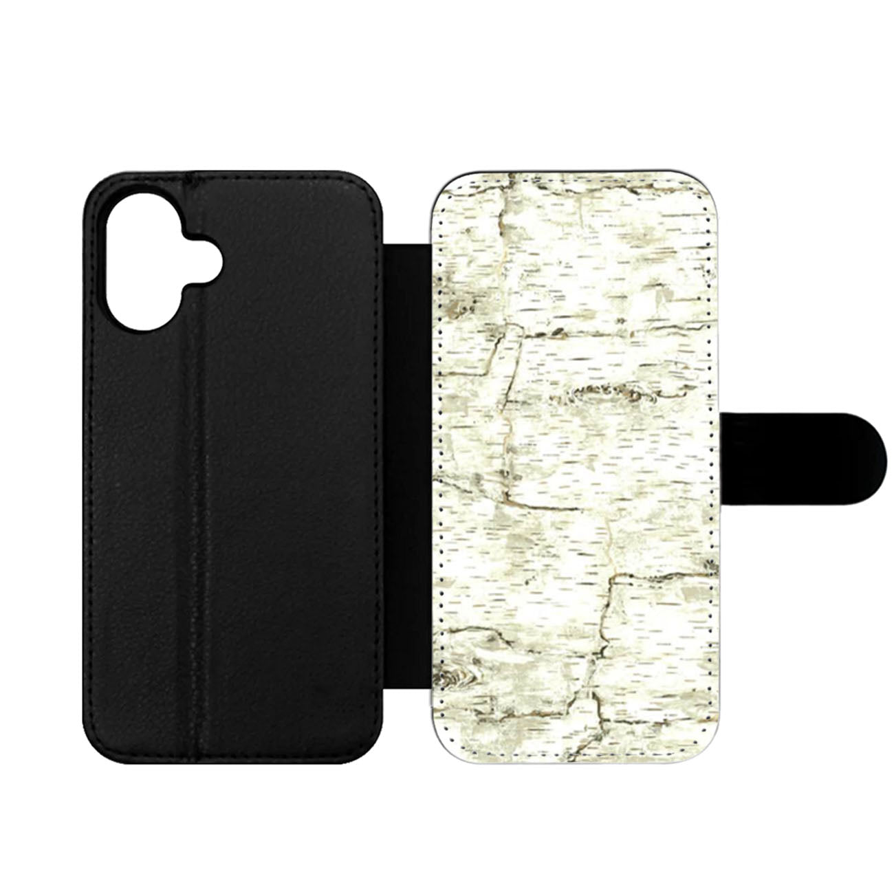 Birch Bark Wallet iPhone Case