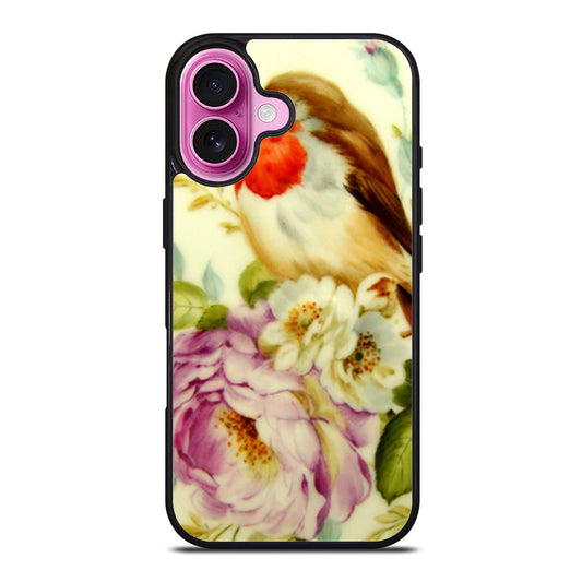 Bird and Flower iPhone Case Cover