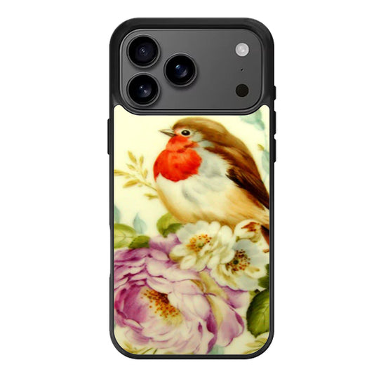 Bird and Flower iPhone 17 Pro Max Case