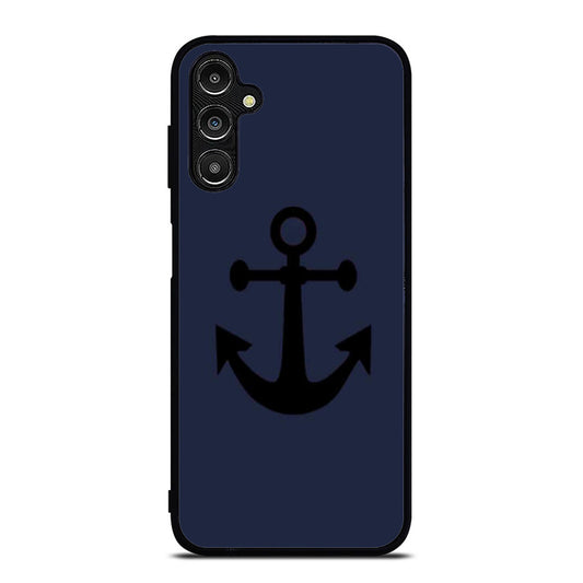 Black Anchor On Blue Word Quote Samsung A16 Case