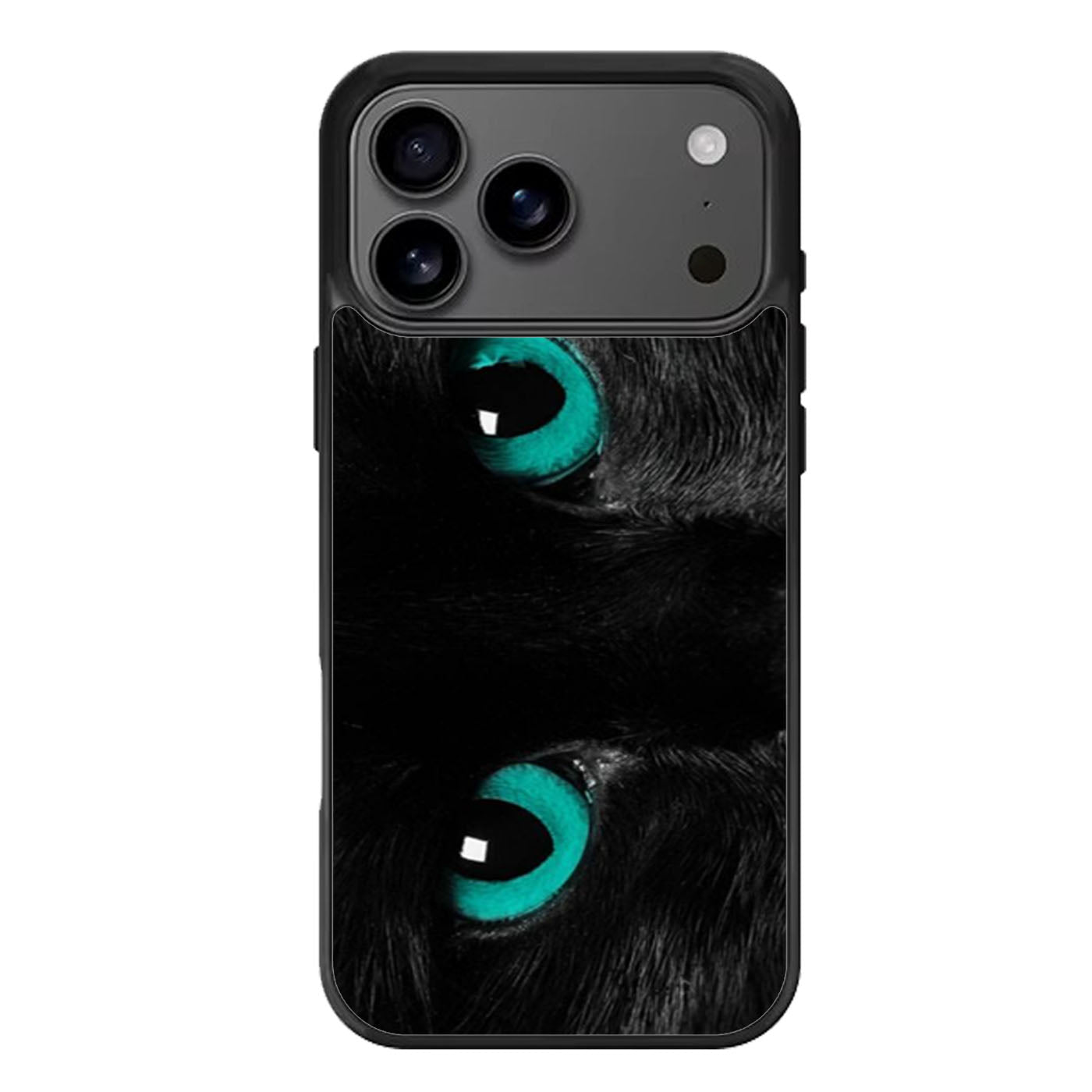 Black Cat Eyes iPhone 17 Pro Max Case