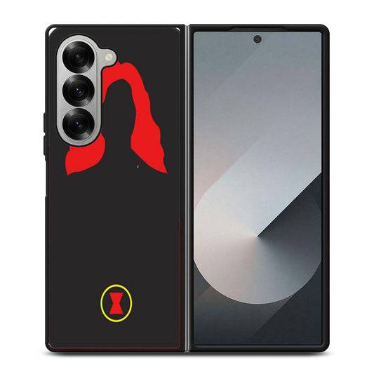 Black Widow The Avengers Samsung Z Fold 6 Case