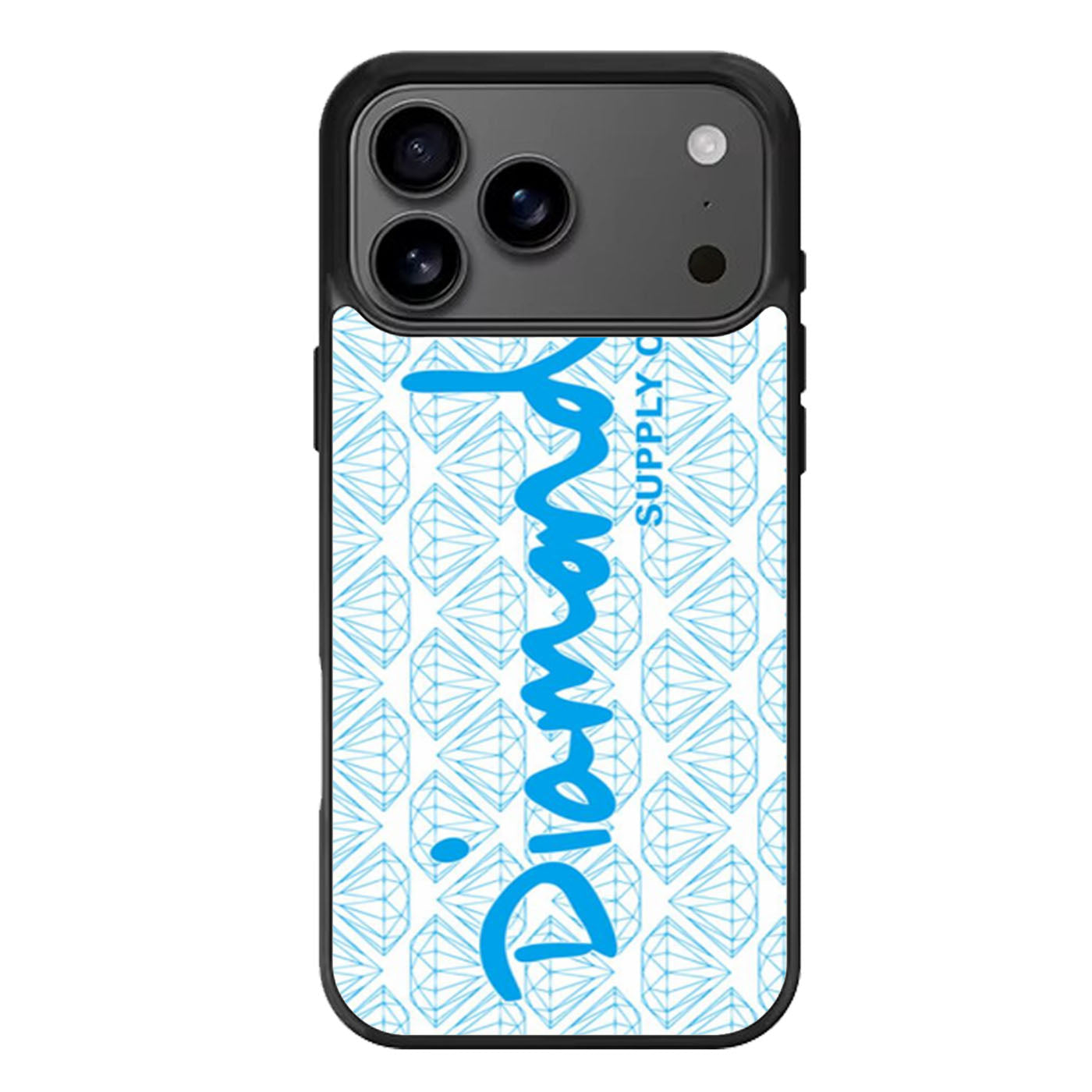 Blue Diamond Supply Co Pattern iPhone 17 Pro Max Case