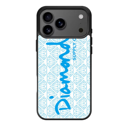 Blue Diamond Supply Co Pattern iPhone 17 Pro Max Case
