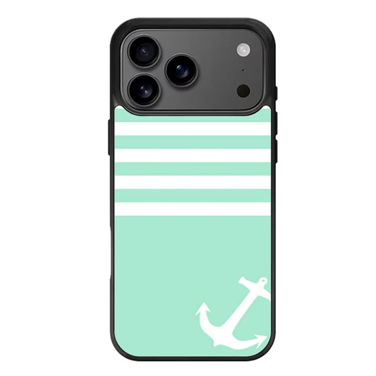 Blue Tiffany Anchor iPhone 17 Pro Max Case