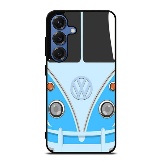 Blue VW Camper Volkswagen Minibus Samsung S25 Ultra Case