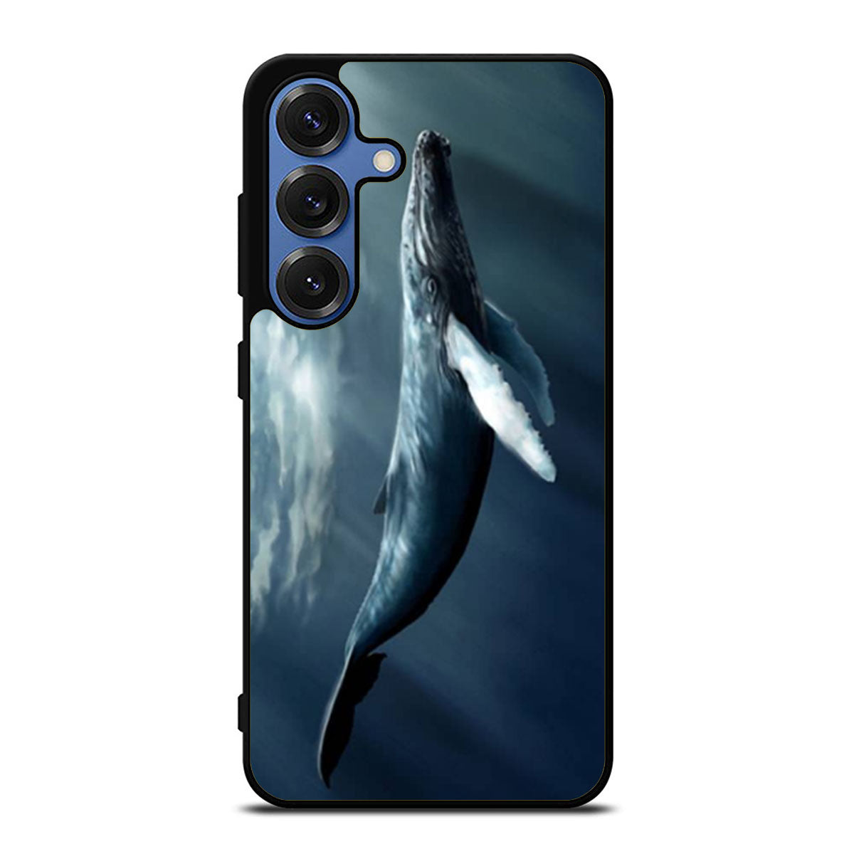 Blue Whale Art Samsung S25 Ultra Case