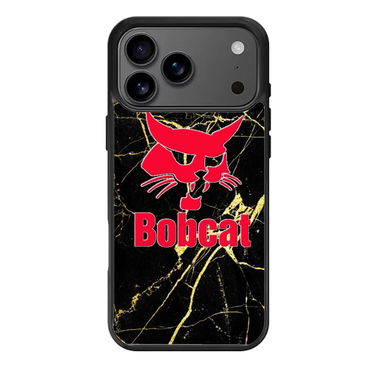 Bobcat Black Marble iPhone 17 Pro Max Case