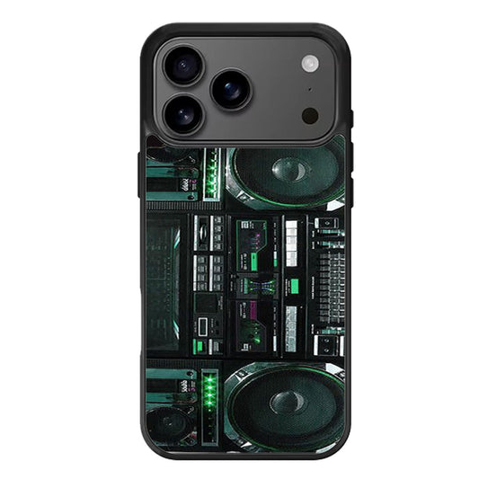 Boombox Ghetto Blaster Funny iPhone 17 Pro Max Case