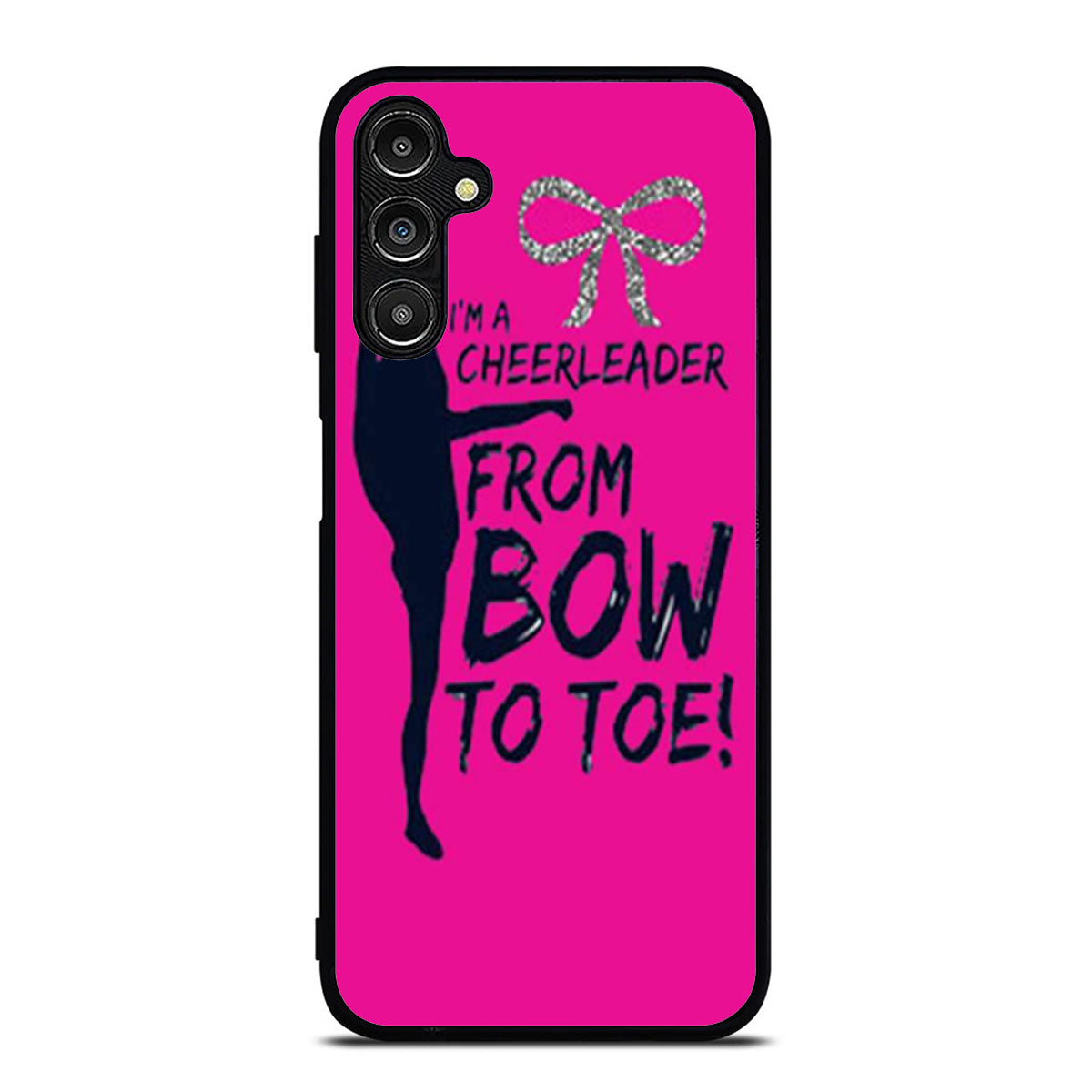 Bow To Toe Cheer Samsung A16 Case