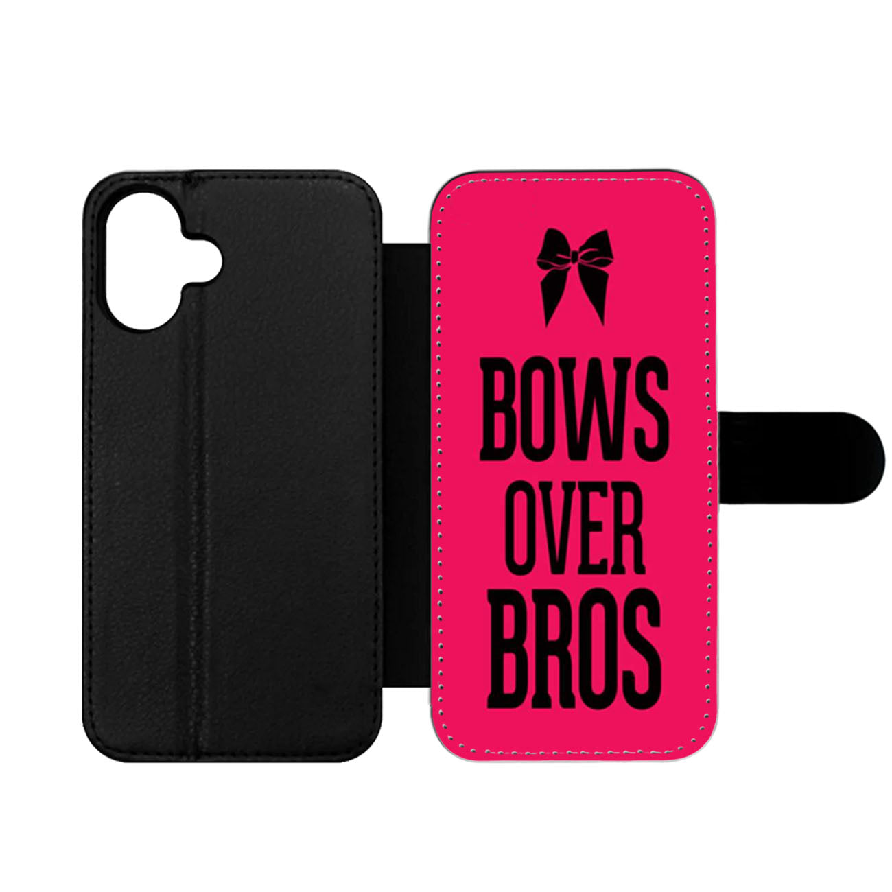 Bows Over Bros Wallet iPhone Case
