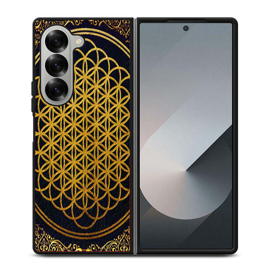 Bring Me The Horizon cover album gold Samsung Z Fold 6 Case