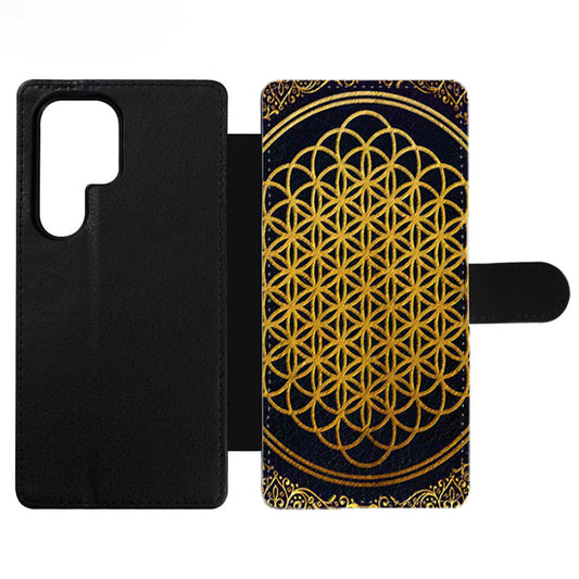 Bring Me The Horizon cover album gold Wallet Samsung Case