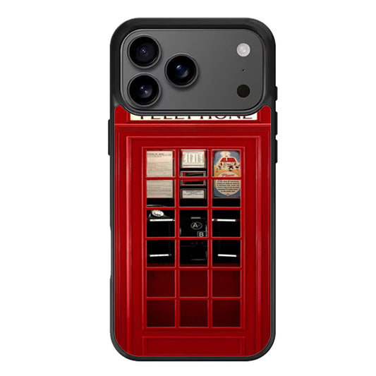 British Phone Box iPhone 17 Pro Max Case