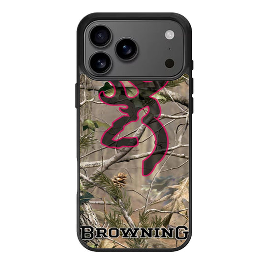 Browning Deer Camo iPhone 17 Pro Max Case