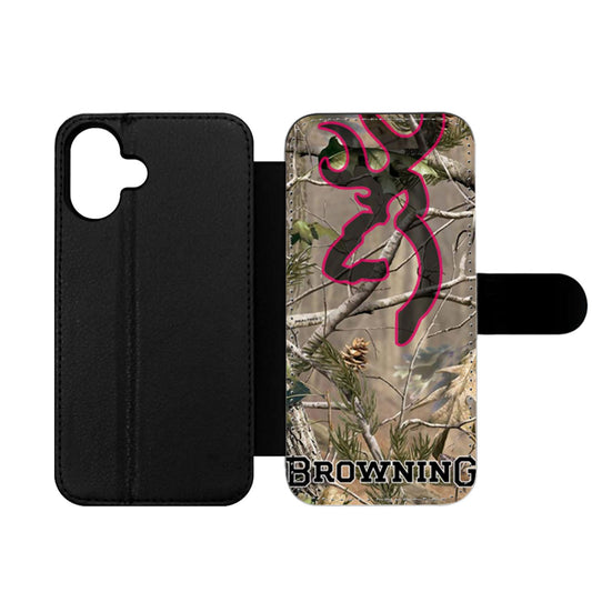 Browning Deer Camo Wallet iPhone Case