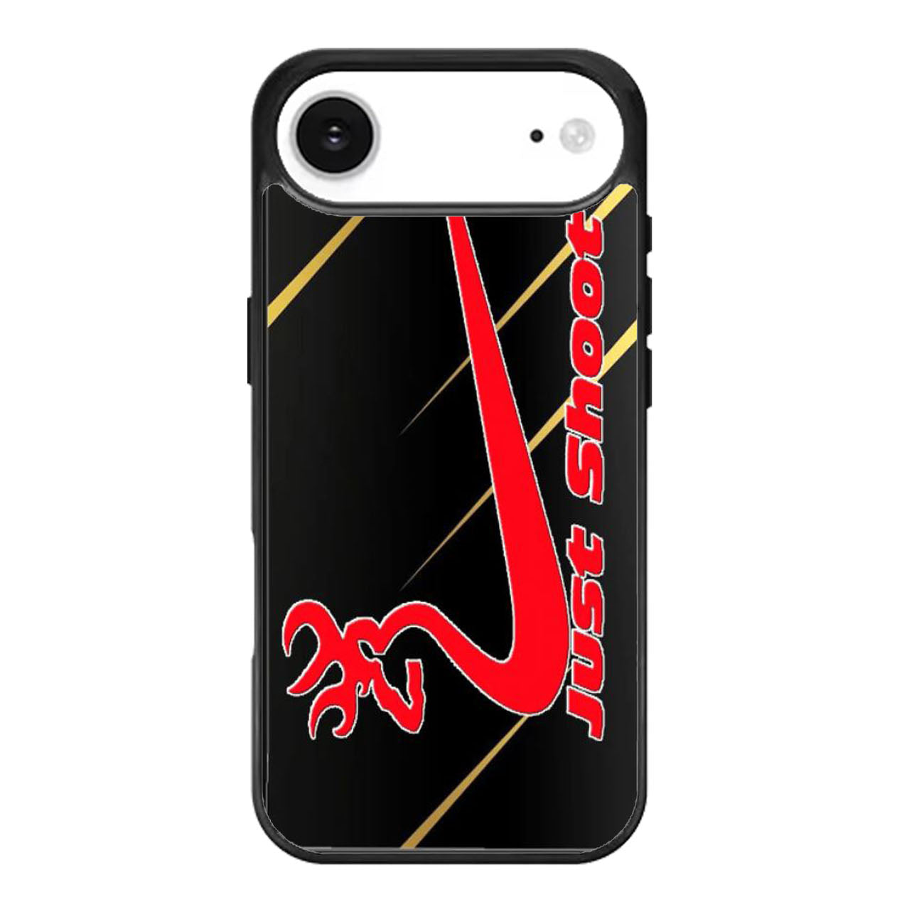 Browning Deer Just Shoot it Black iPhone Air Case